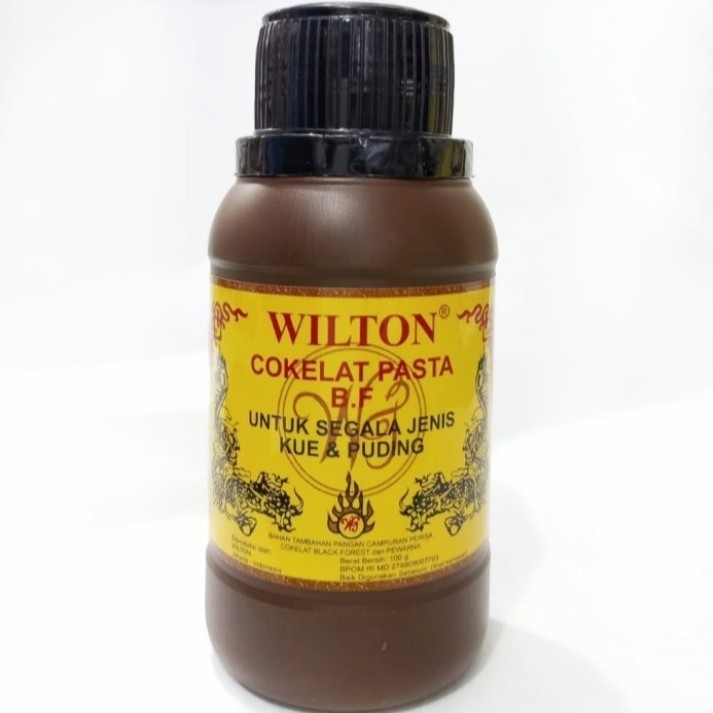 

WILTON Pasta Coklat BF Black Forest kemasan 100 ml