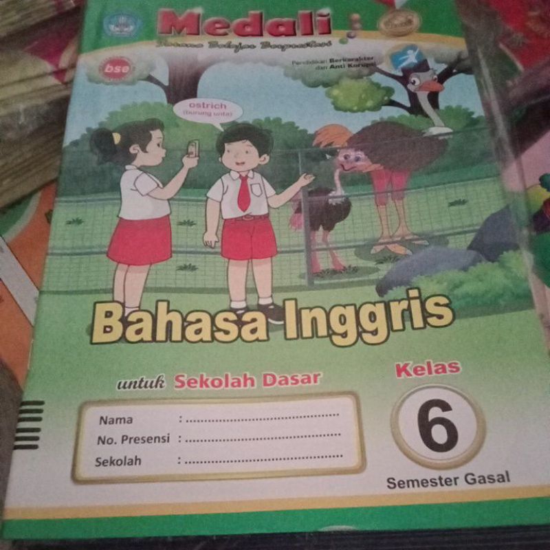 LKS Medali Bahasa Inggris kelas 6 k13