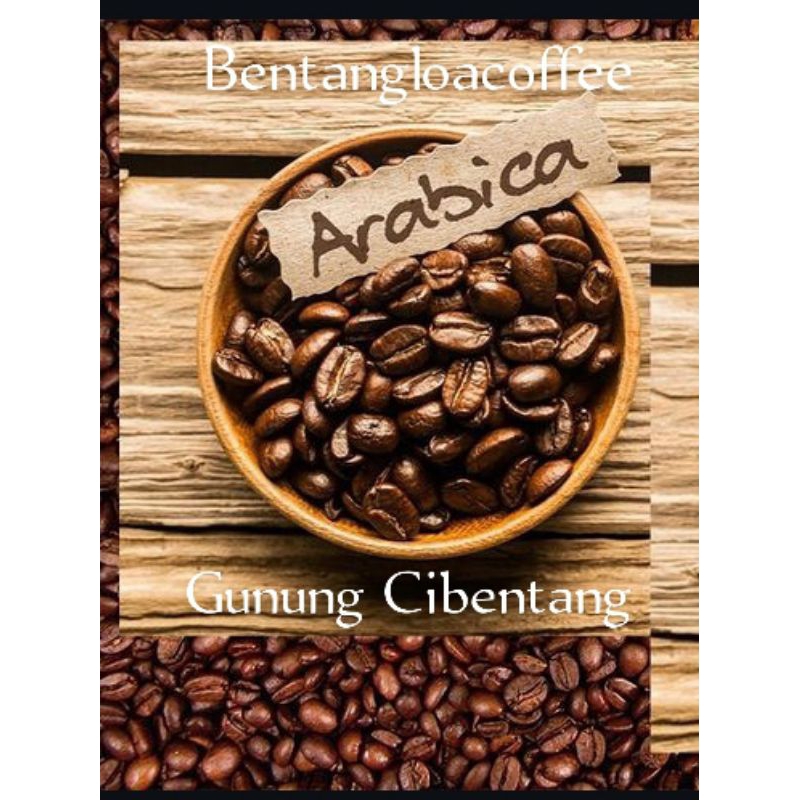 

Kopi Loa Arabica /Gunung Cibentang (200g)