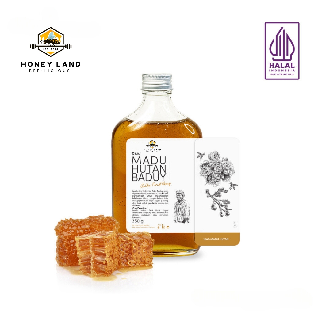 

Honey Land Madu Hutan Baduy 350gr