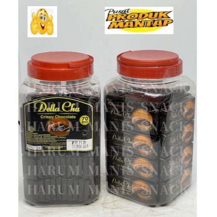 

Cokelat Krispi Beras Coklat Della Cha / Cokelat Jadul