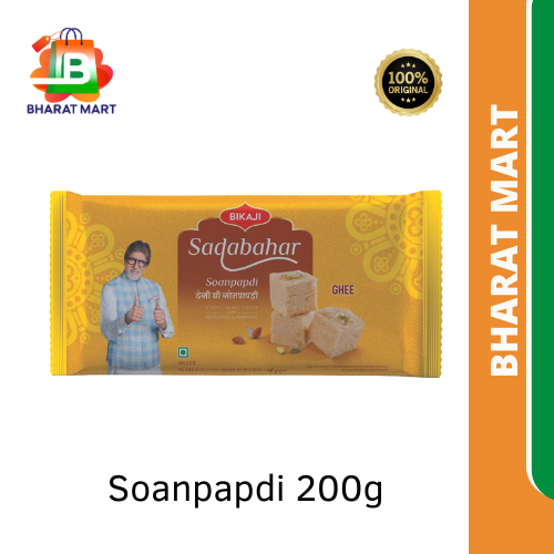 

Bharat Mart - BIKAJI SADABAHAR SOAN PAPDI 200 G