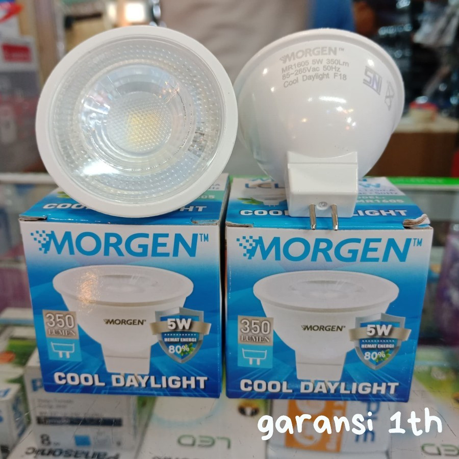 MORGEN LED MR16 Legend 5/7W E27/GU(Tusuk) 6500K/3000K