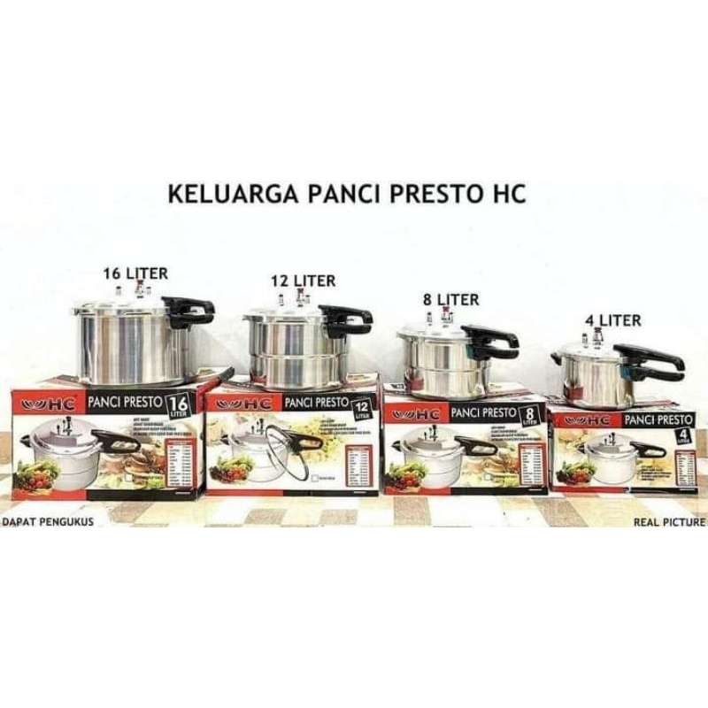 panci presto 8 liter original Happy call panci kukusan steam besar