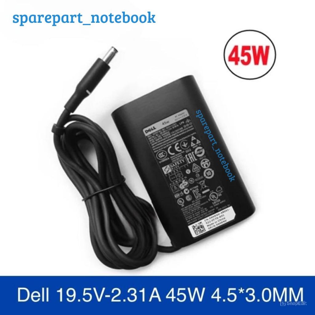 Adapter Latitude 13 3379 7350 XPS 13 9333 9343 9350 9360