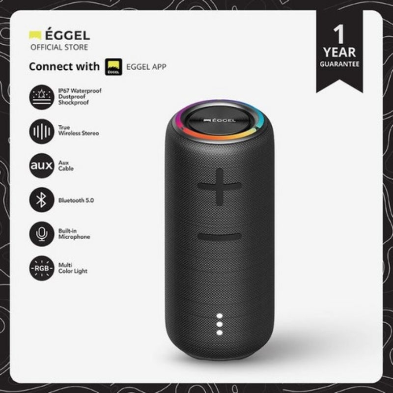 Speaker Bluetooth Eggel Terra 3S