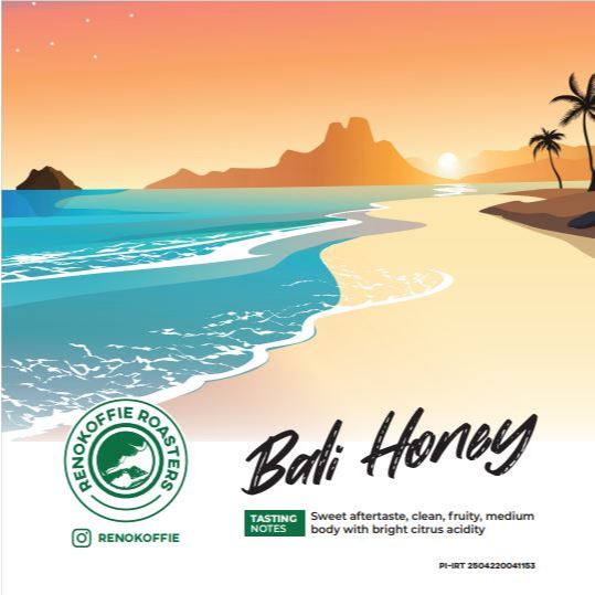 

Kopi Arabika Bali Kintamani Honey (Biji/Bubuk) 200gr