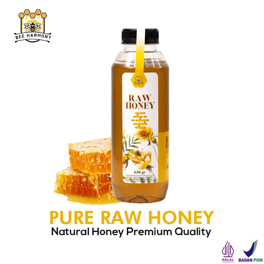 

Bee Harmony Madu Raw 650gr