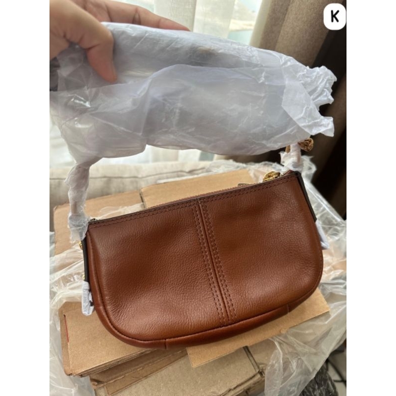 fossil jolie mini bag brown