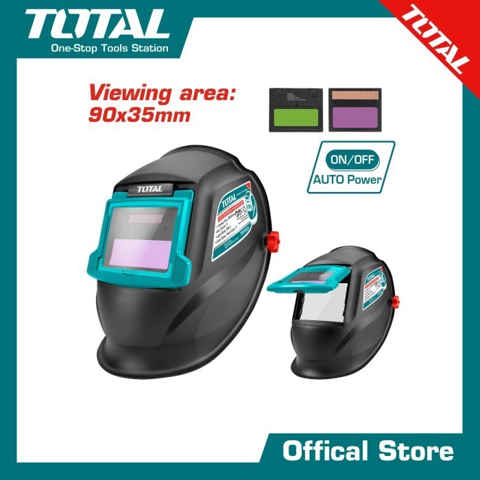 Helm las gelap otomasi/Auto-darkening welding helmet TOTAL TSP9309