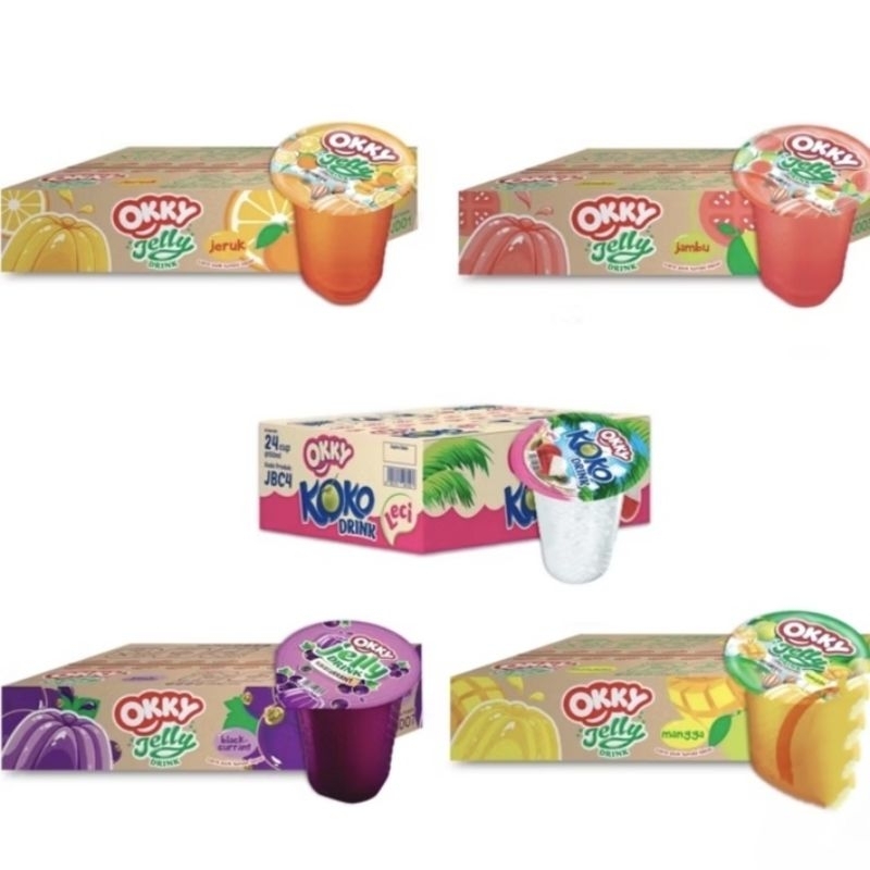 

Okky jelly drink 1 karton isi 24 cup