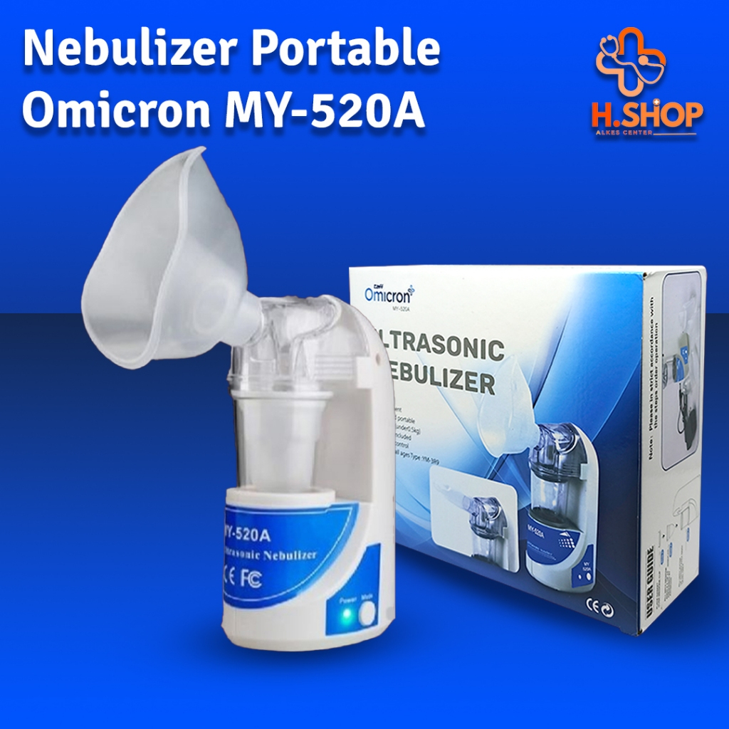 Nebulizer Portable Mengobati Batuk Asma Alat terapi pernapasan / Alat Terapi Pernafasan Ultrasonic