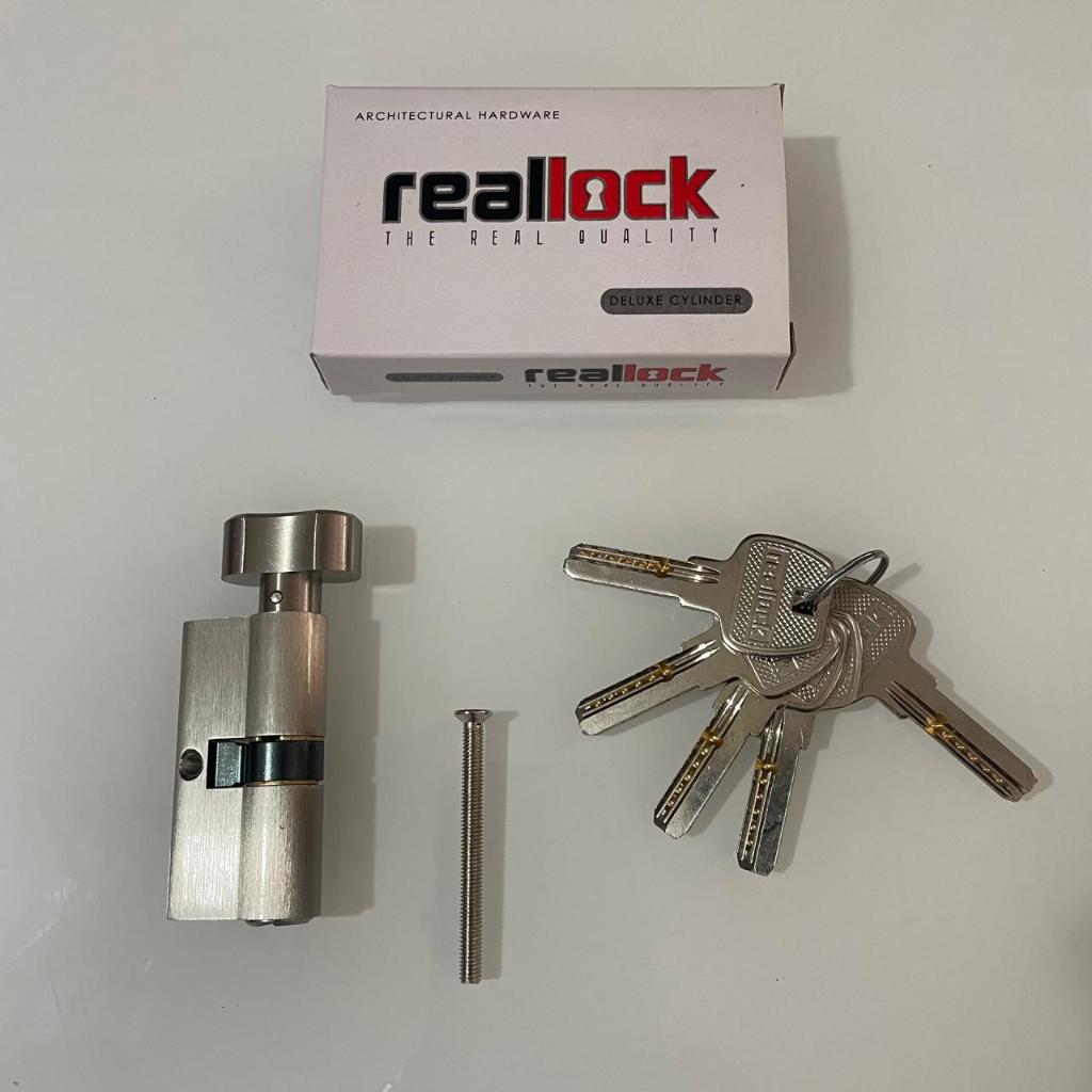 Cylinder Reallock TC KK 60 MM SN/Silinder Kunci Pintu
