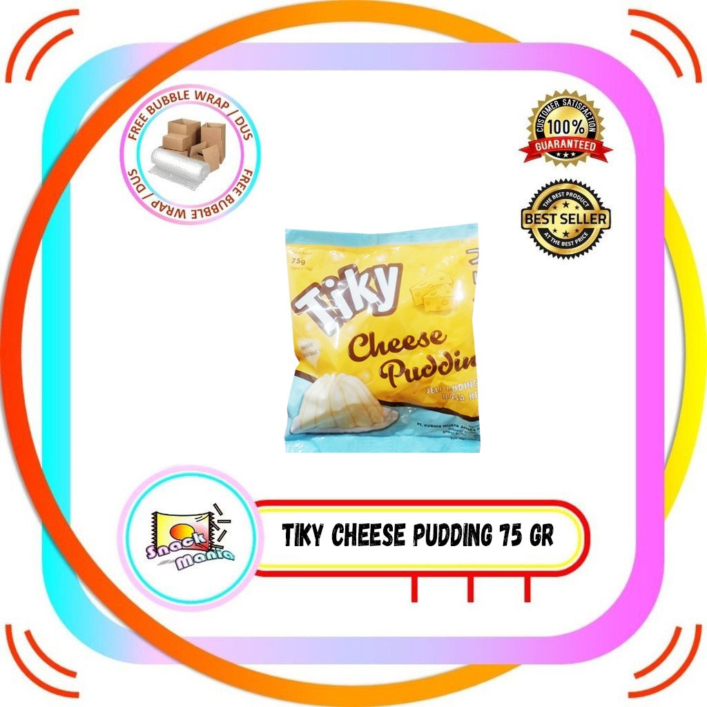 

Tiky Cheese Pudding 75 gr Jeli Puding Keju