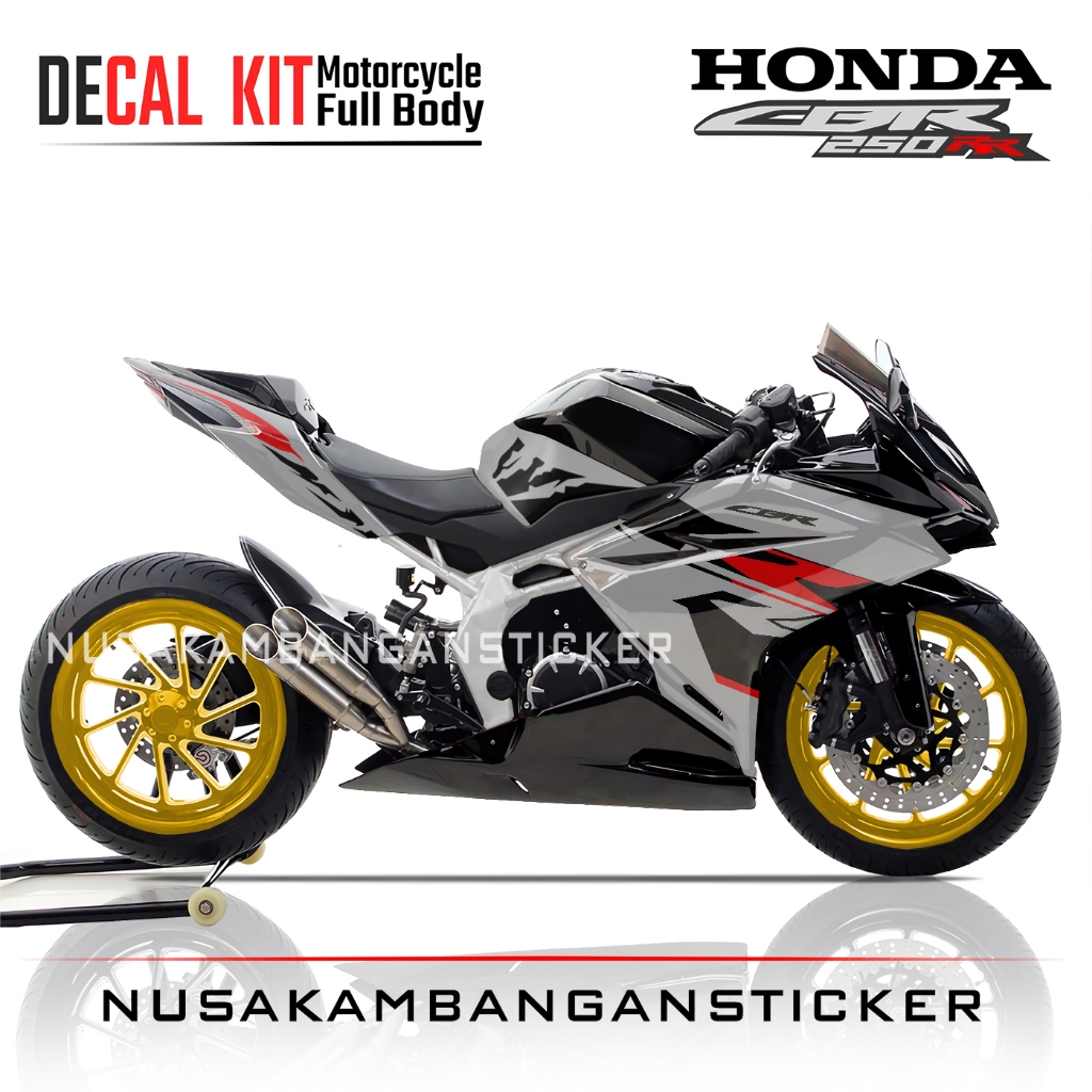 DECAL STICKER CBR 250 RR TRICOLOR RACING FULLBODY