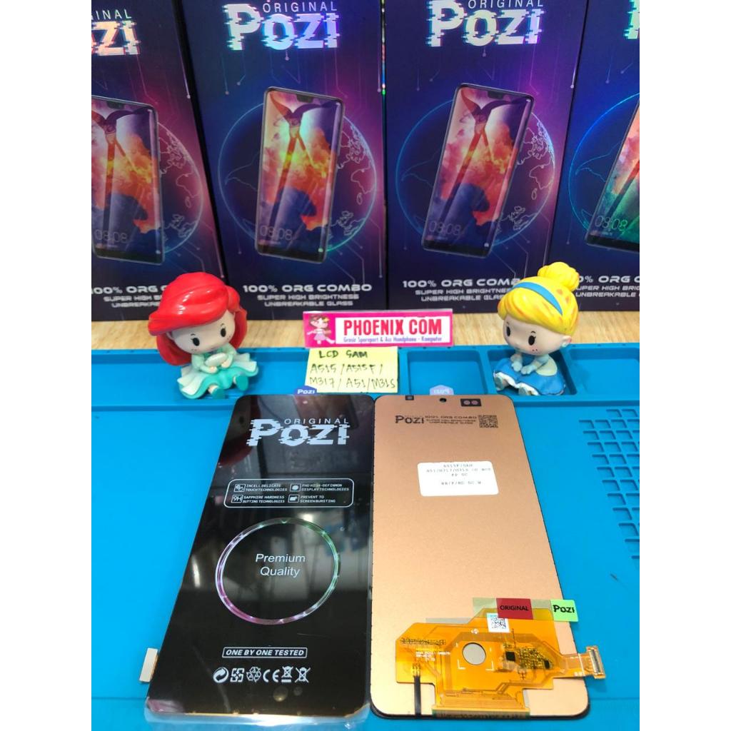 LCD SAMSUNG A515/A515F/SAM A51/SAM M317/M31S NOT FINGER ORI SUPER