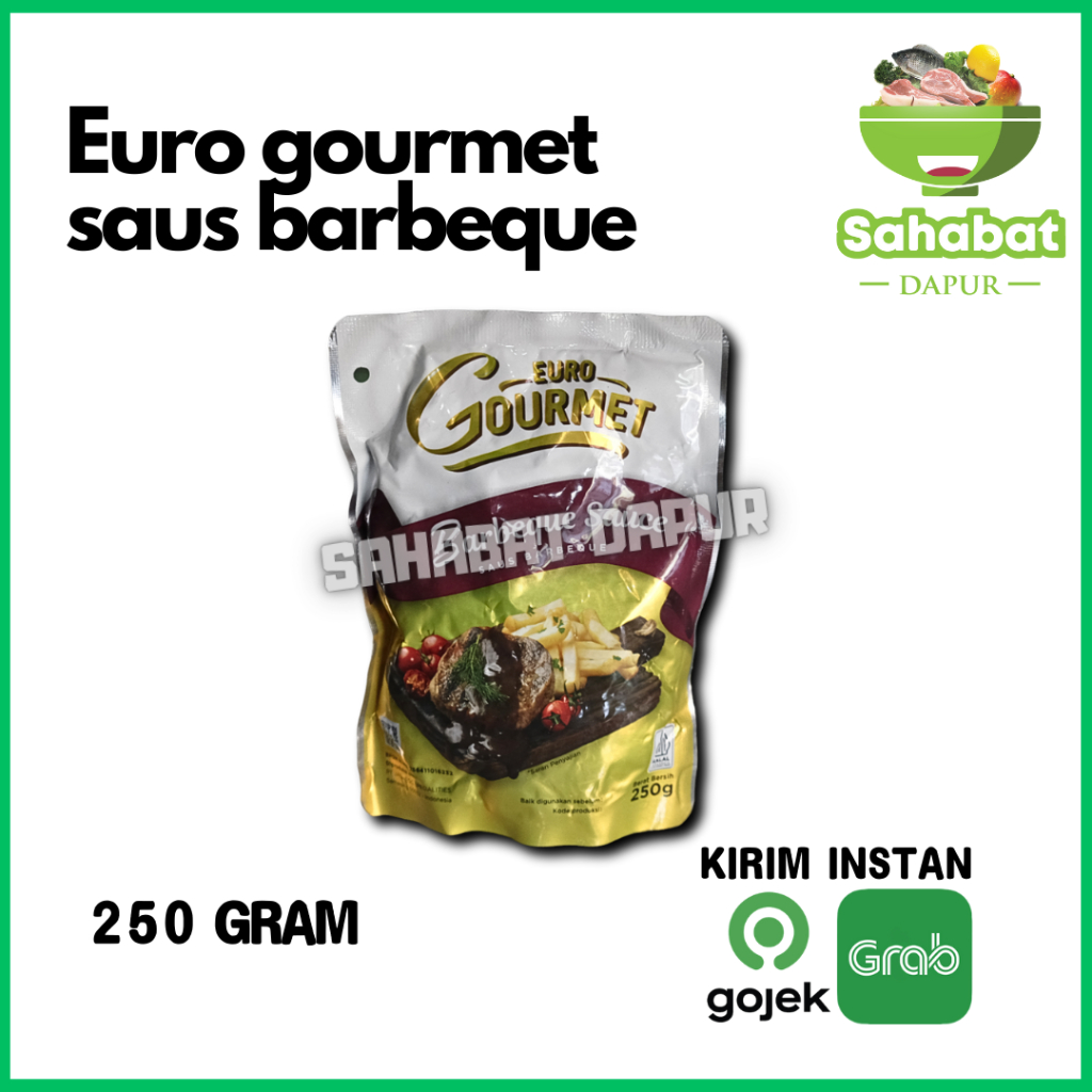 

Euro Gourmet Saus Barbeque 250 gram - Sahabatdapur