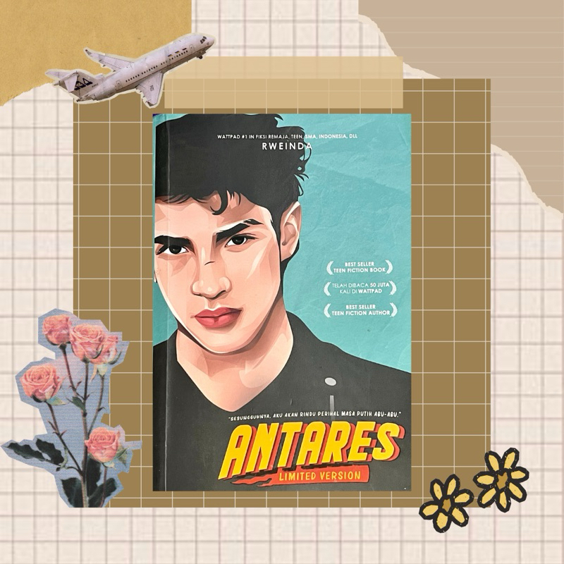 Novel Preloved ANTARES BY RWEINDA 100% ori