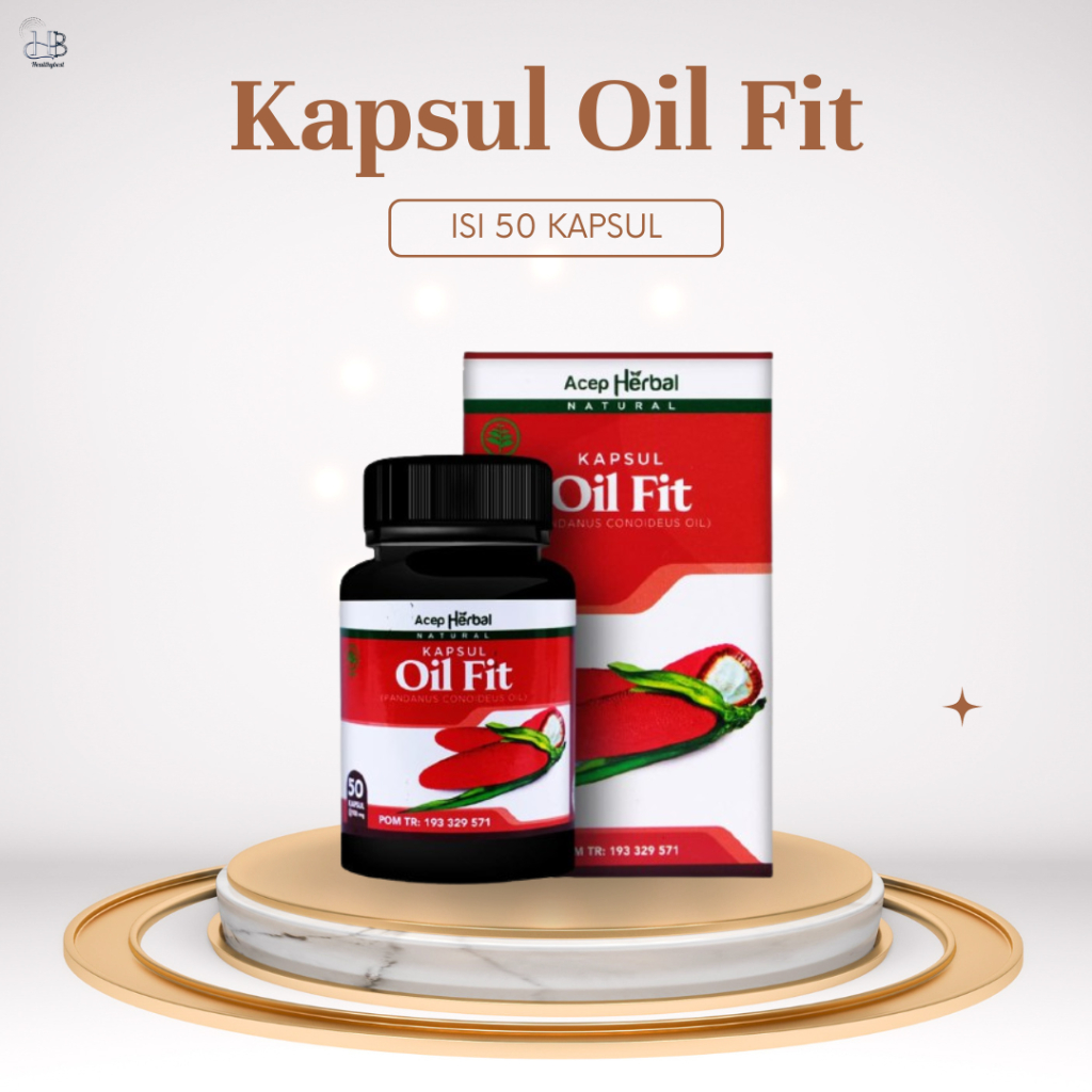 Healthy Best - Oil Fit Kapsul Isi 50 Kapsul