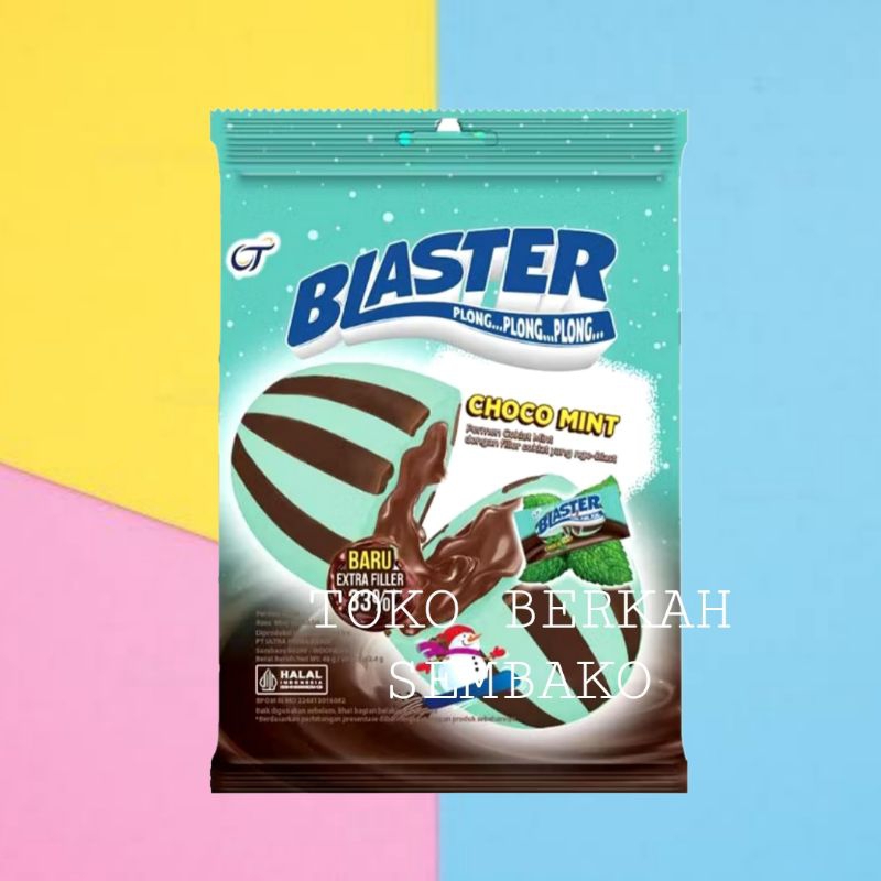 

Permen BLASTER Rasa Choco Mint 125gr -1 BUNGKUS