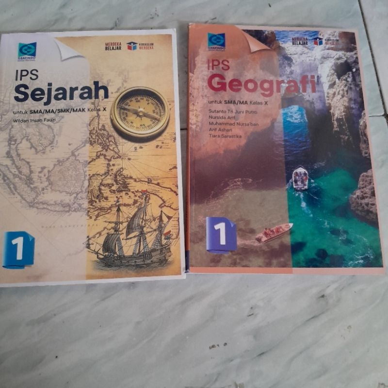 BUKU PAKET GRAFINDO KELAS 1/10 SMA/MA KURIKULUM MERDEKA (BEKAS)