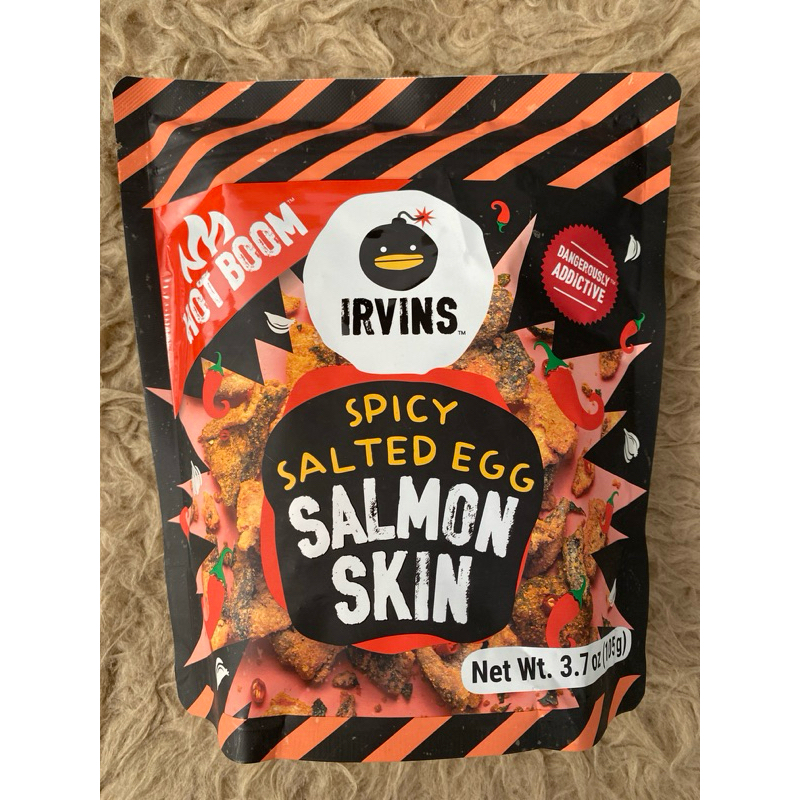

Irvins Spicy Salted Egg Salmon Skin