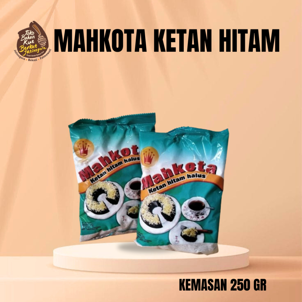 

TEPUNG KETAN HITAM MAHKOTA 250GR