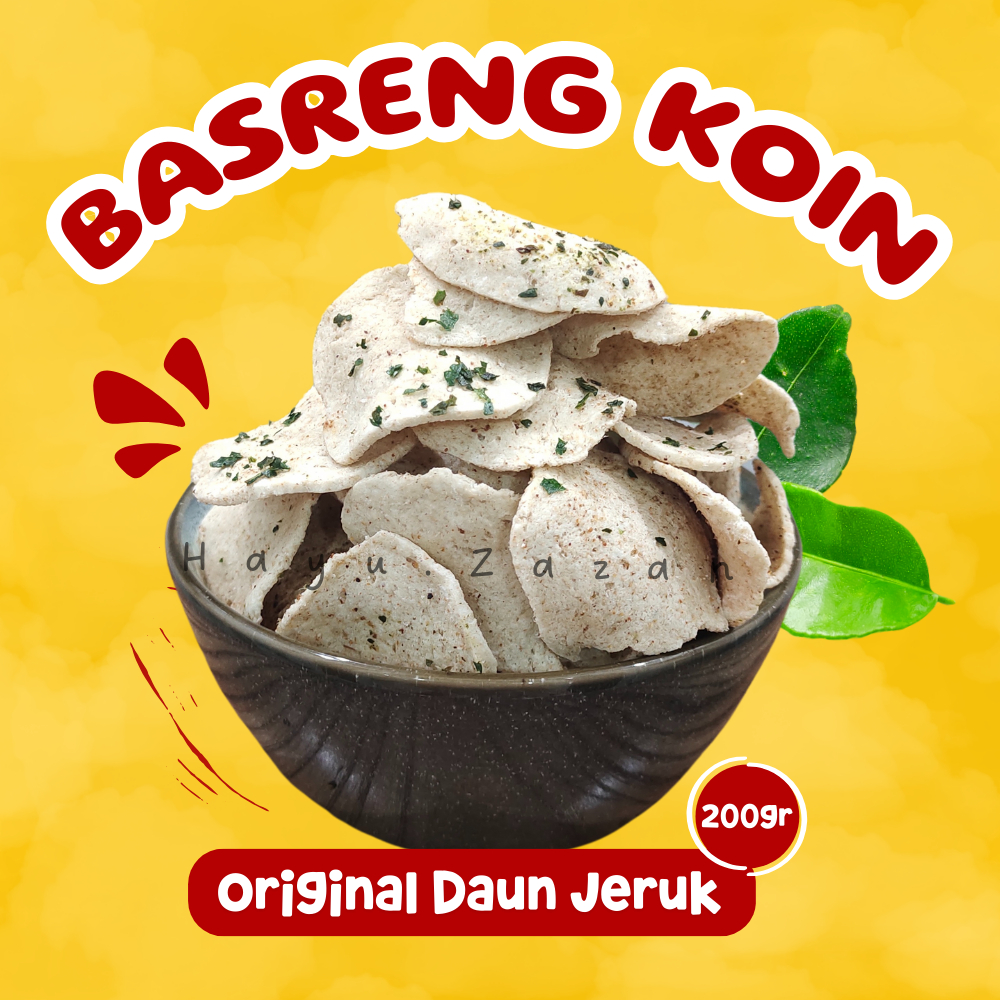 

Hayu Zazan - Basreng Koin Original Daun Jeruk 200gram