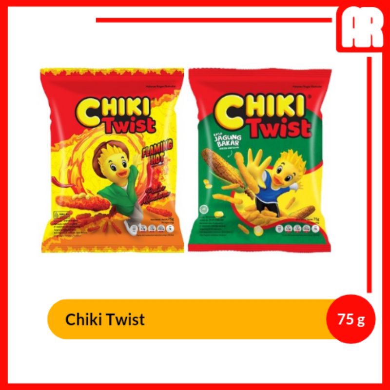 

Chiki Twist 75g - Snack Makanan Ringan | AR Ostore