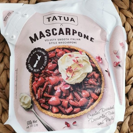 

TERMURAH MASCARPONE CHEESE TATUA/KEJU TIRAMISU 500 GRAM