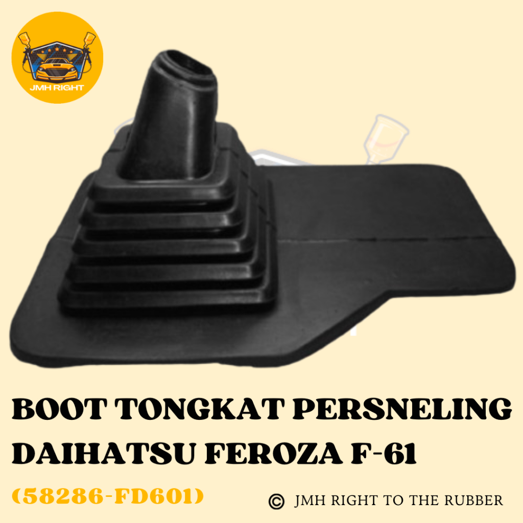 Karet Boot Tutup Tongkat Tuas Gigi Persneling Mobil Daihatsu Taft 4x2 Feroza Rocky Hiline