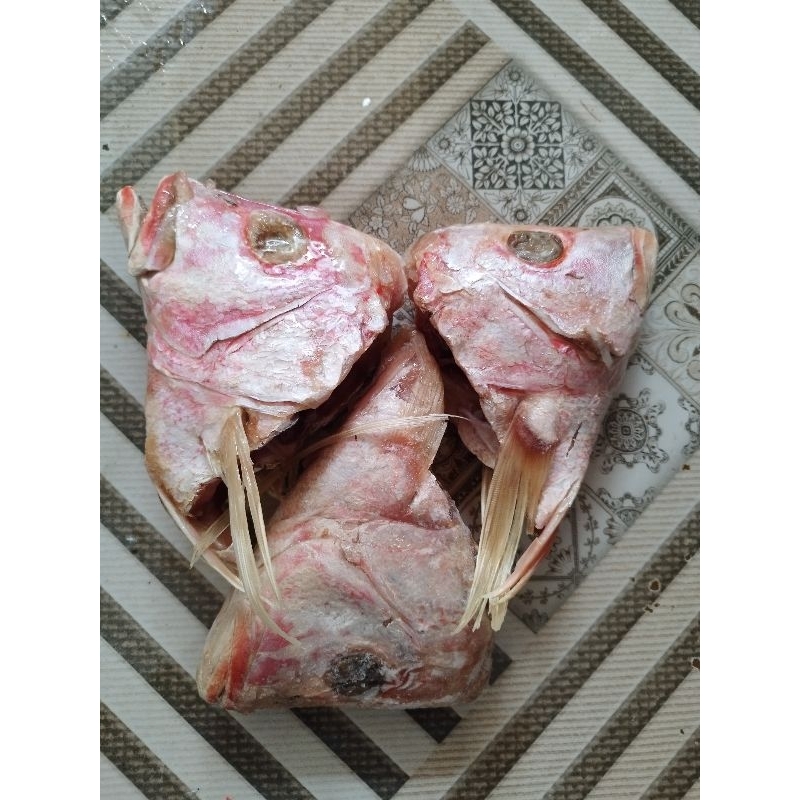 

Kepala kakap merah frozen dan segar 1kg