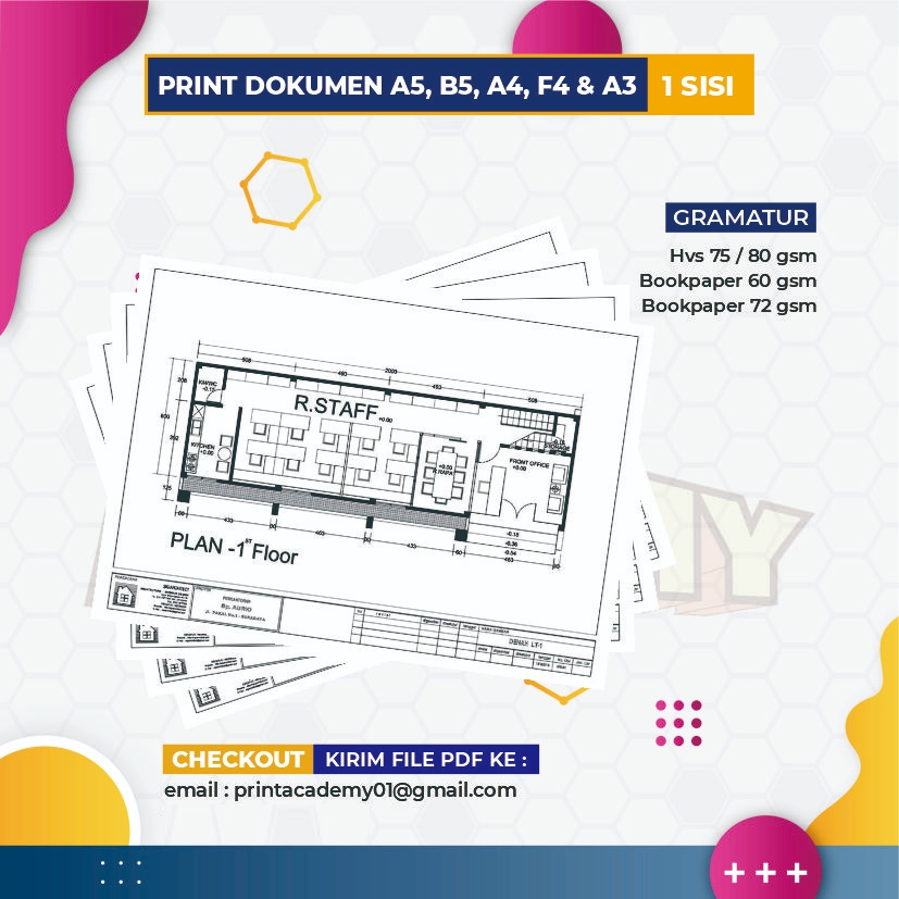 

PRINT DOKUMEN CETAK DOKUMEN 1 SISI KUALITAS OFFSET B/W , HITAM PUTIH A5 A4 B5 F4 A3