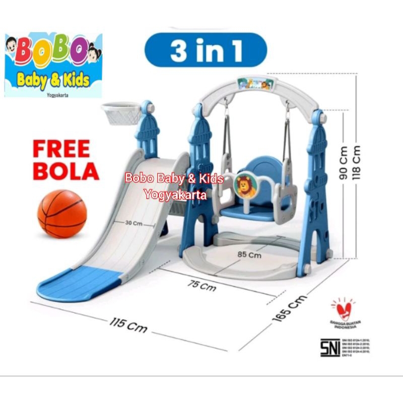 Prosotan 3 In 1 Prosotan Set Ayunan Slide 3 In 1 Prosotan Ayunan Ring Basket Molion Prosotan Speeds 
