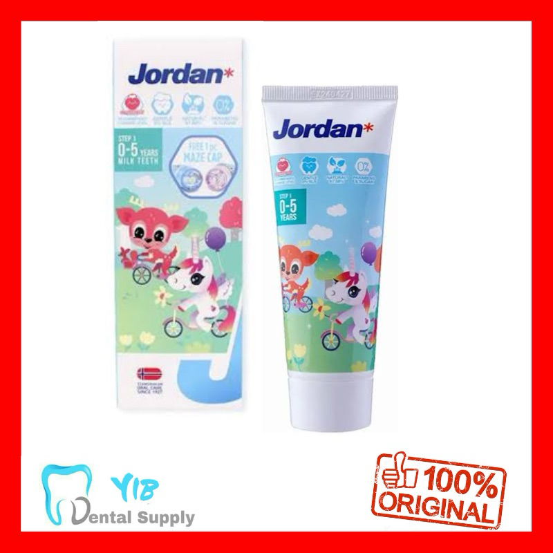 Jordan Pasta Gigi Bayi | Anak 0-5 Tahun