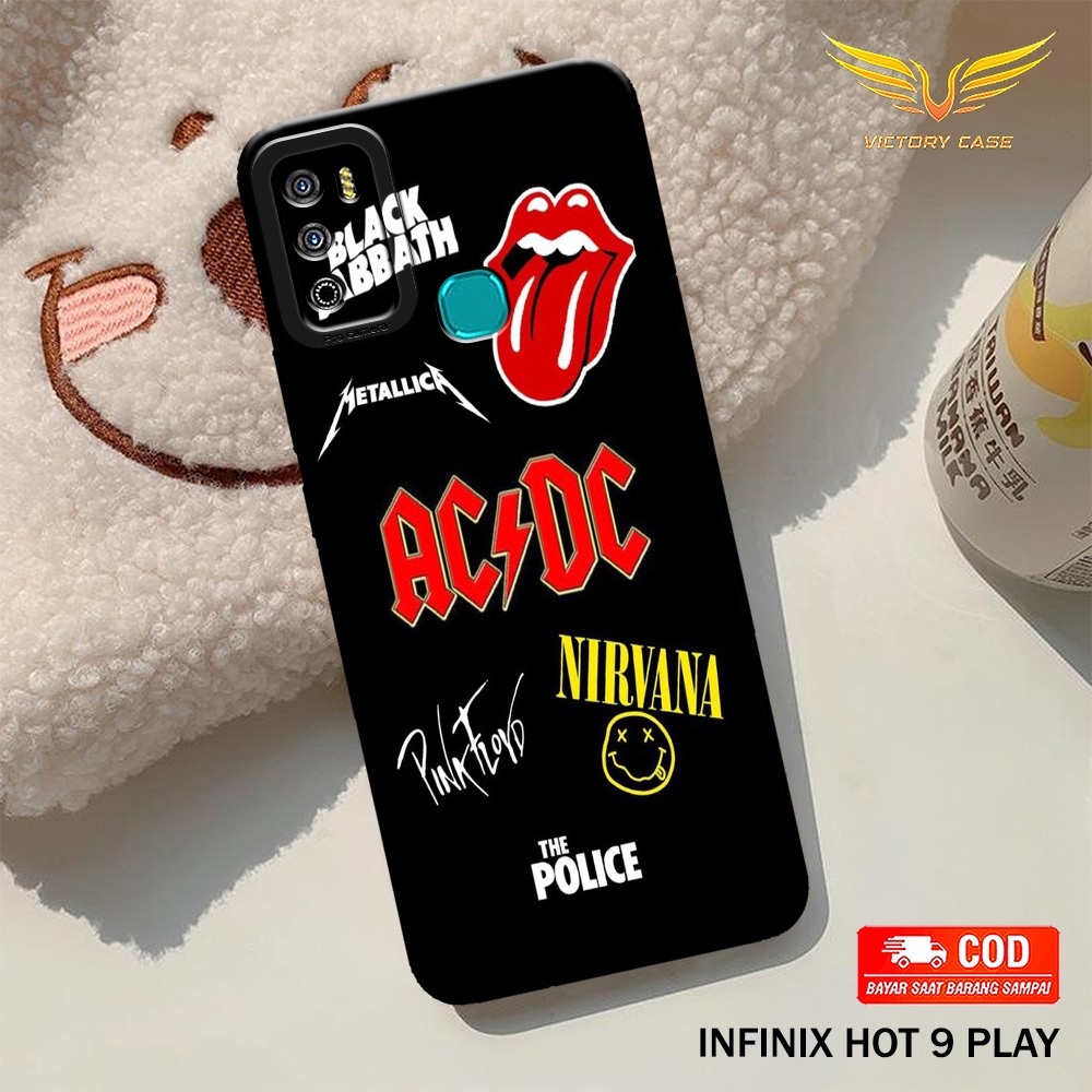 New Band Case - Softcase Infinix Hot 9 Play - Terbaru - Case Hp Infinix Hot 9 Play - Casing Infinix 
