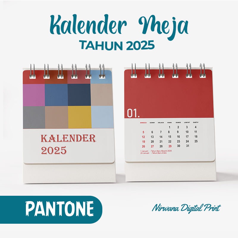 

KALENDER MEJA AESTHETIC PANTONE TAHUN 2025