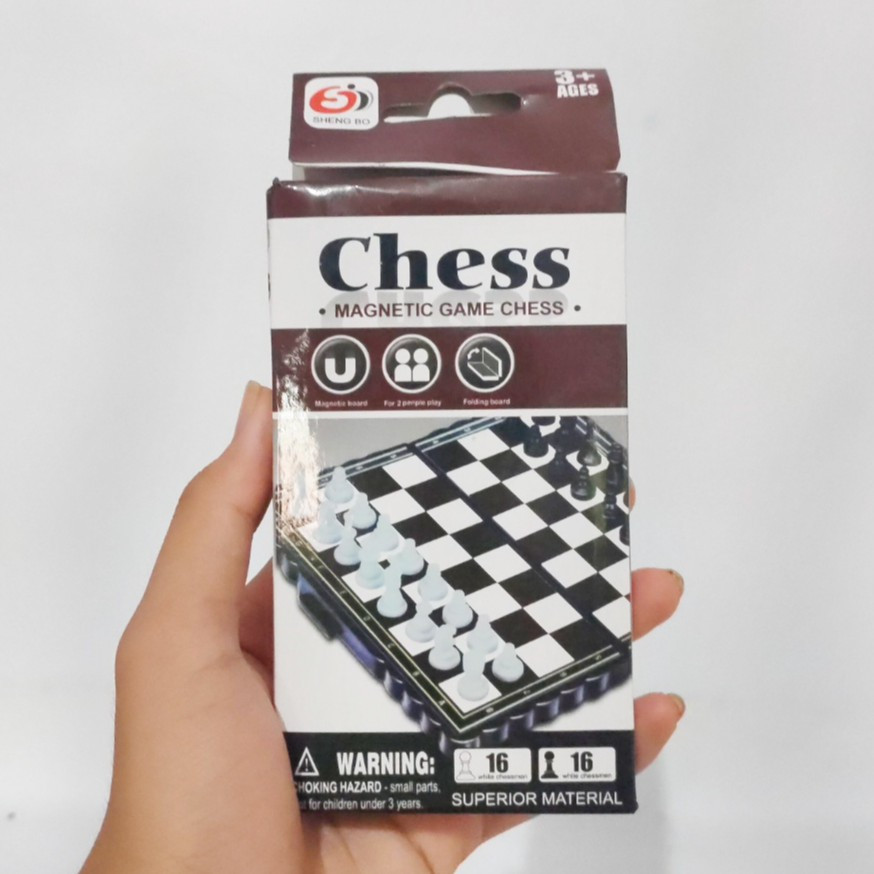 Mini Chess Magnetic Game Catur Magnet Kecil