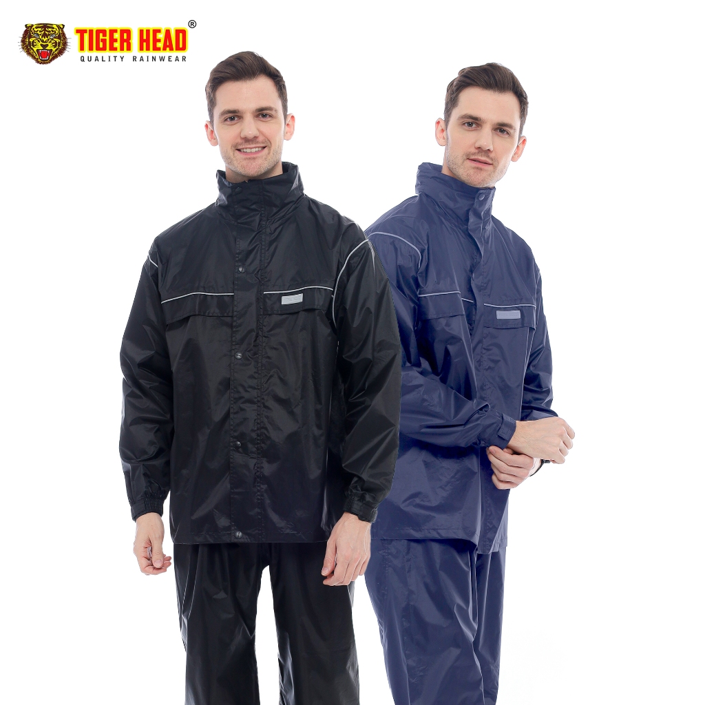 Jas Hujan Setelan Vernon Jas Hujan Pria - Tiger Head 70048