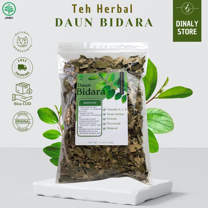 

TEH DAUN BIDARA 40 GR | TEH HERBAL | DAUN BIDARA KERING