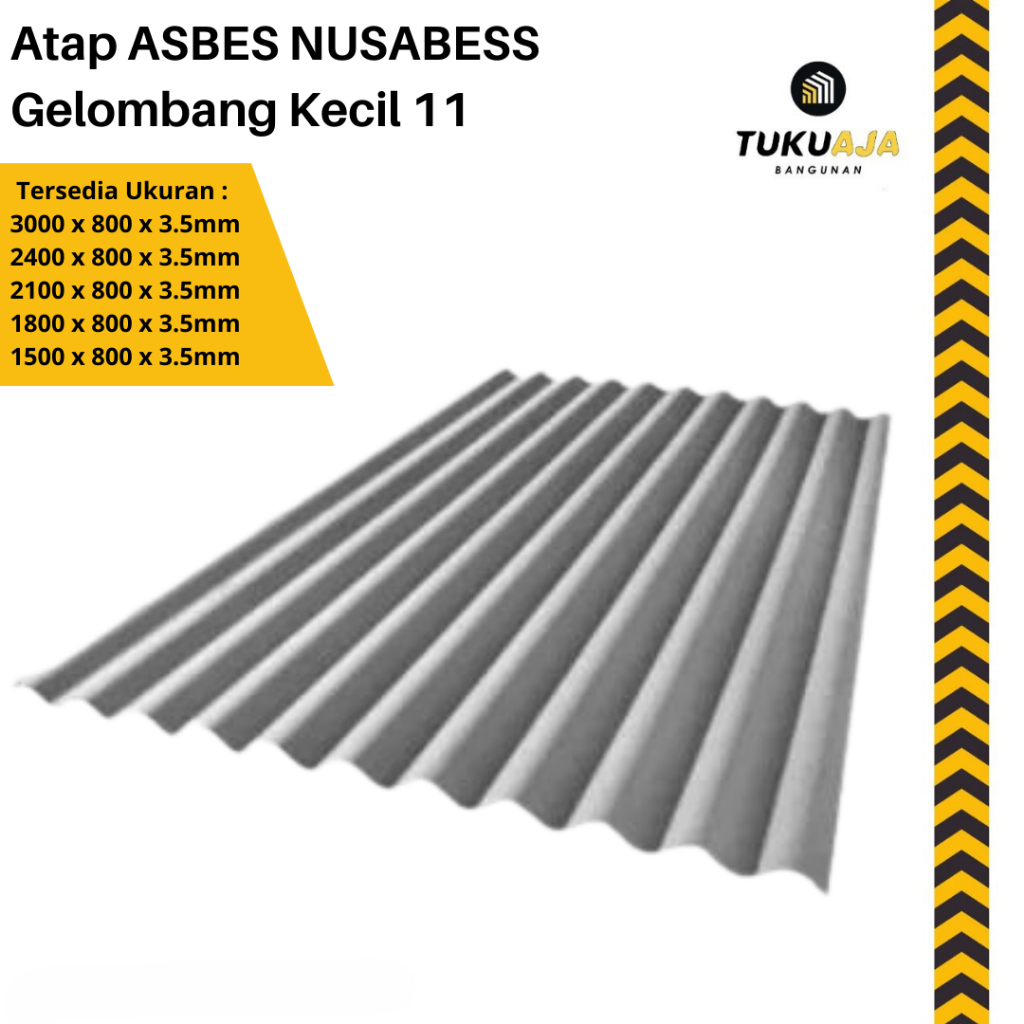 Atap Asbes Gelombang Kecil 11 Djabesmen Esbes Atap Rumah Papan Asbes - Nusabess