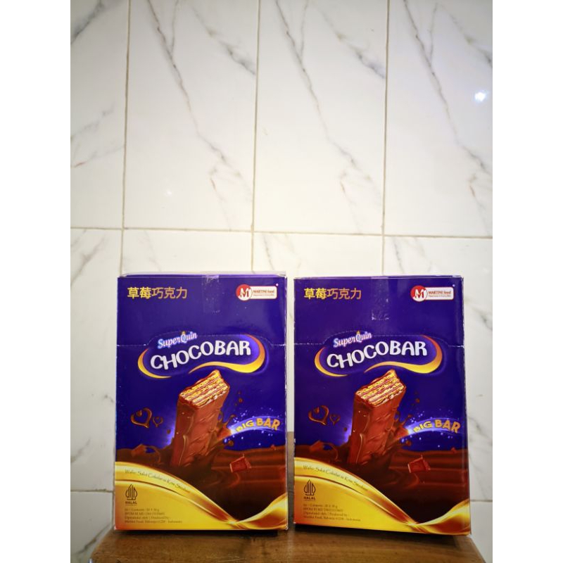 

(PAKET 2 BOX ISI 40 PCS CHOCOBAR) SUPERQUEEN CHOCOBAR BIG BAR