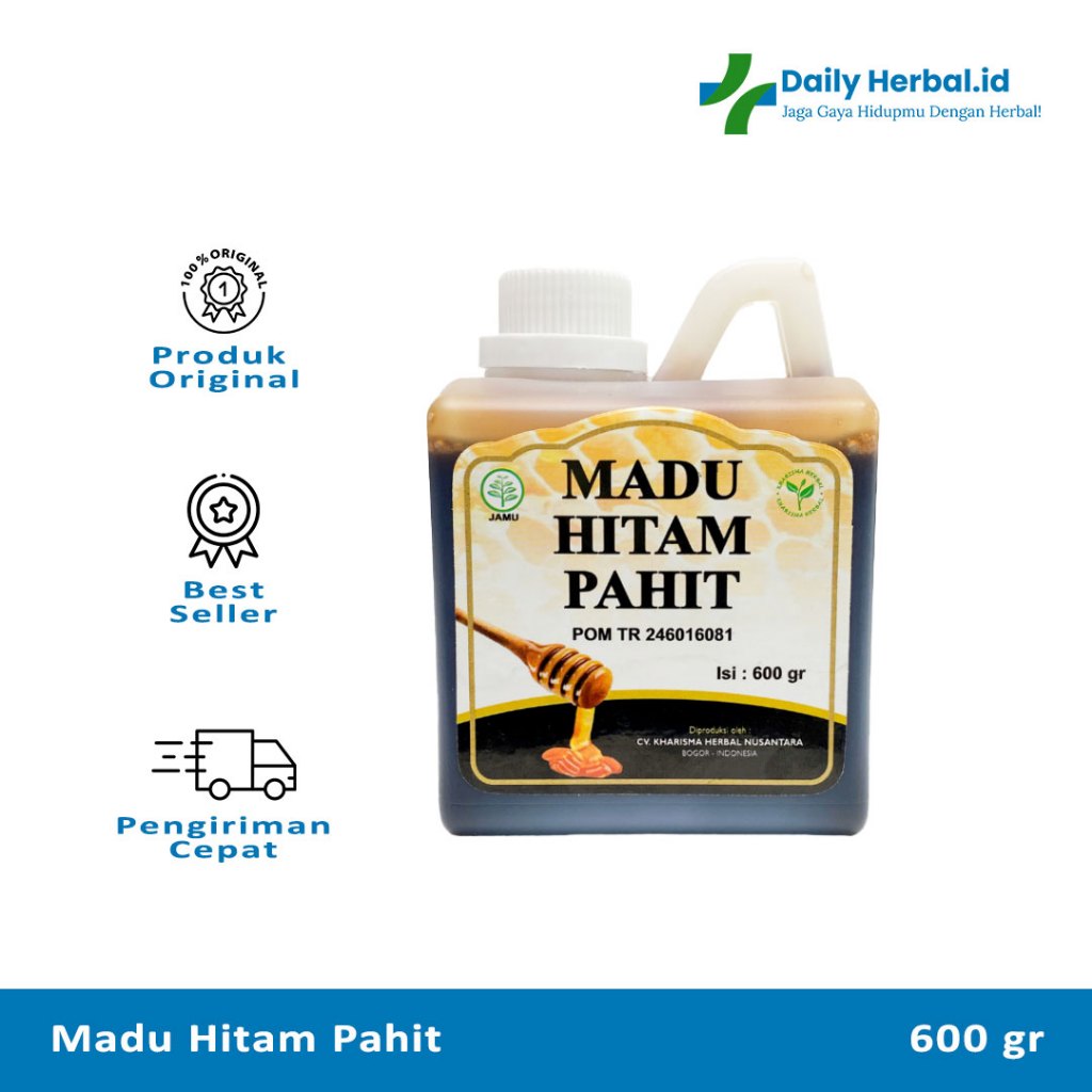 

KHARISMA - Madu Hitam Pahit Premium 600gr