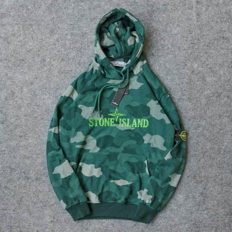 HOODEY STONE ISLAND CAMO PULLTag