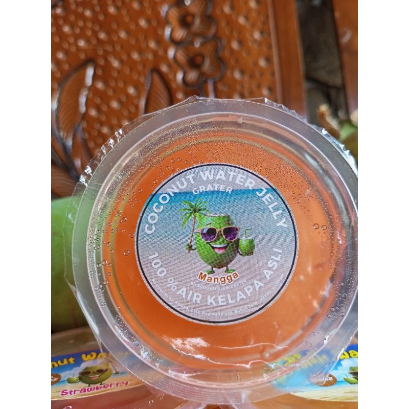

Coconut Water Jelly paket 8pcs (free 1 pcs)