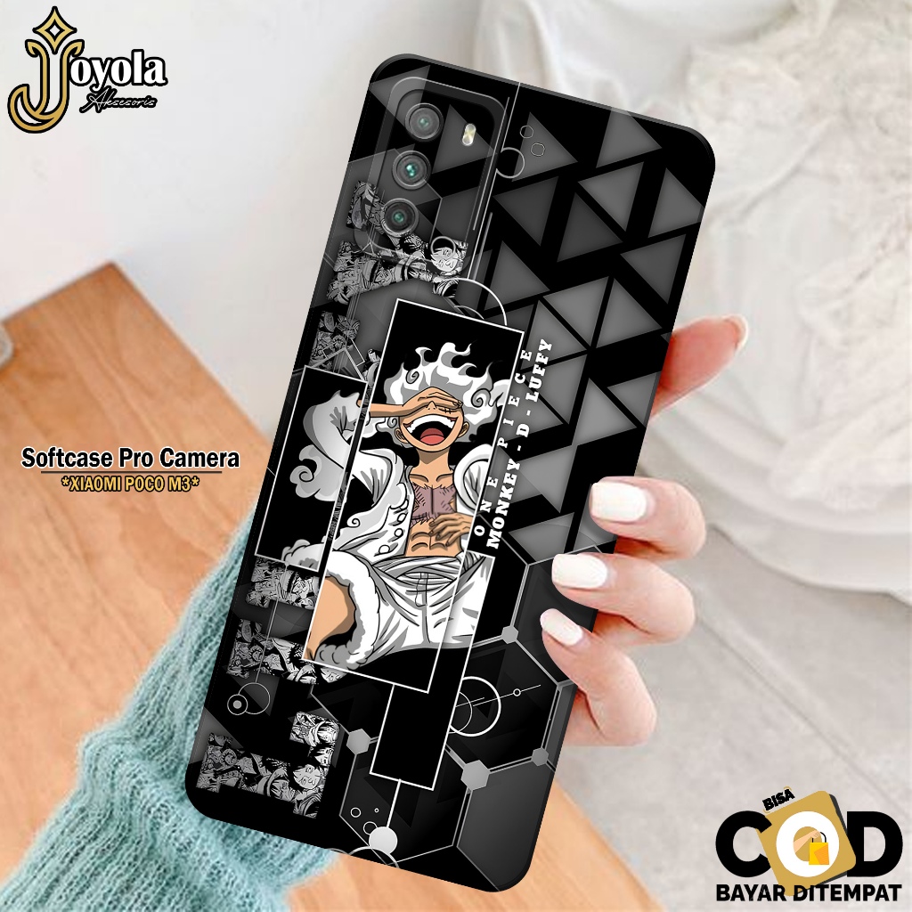 JOYOLA Case XIAOMI POCO M3 - Fahion Case Anime - Softcase XIAOMI POCO M3 - Pro Camera - Casing XIAOM
