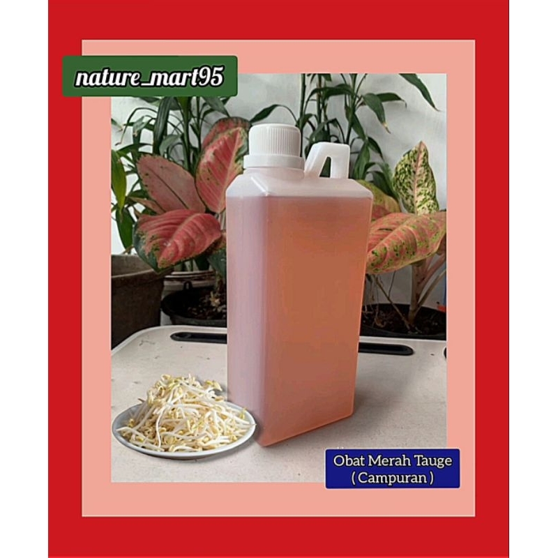 Obat Merah Campuran khusus tauge ( 1 liter )                                                        