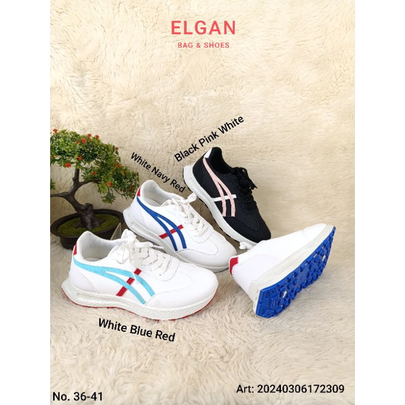 SNEAKERS ELGAN TAPAK LEMBUT SEPATU OLAHRAGA BERKUALITAS IMPORT ONITSUKA#20240306172309