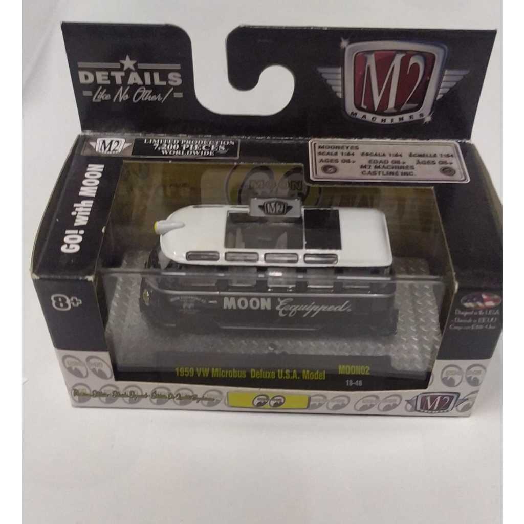 mainan anak diecast m2 1959 vw microbus deluxe usa model