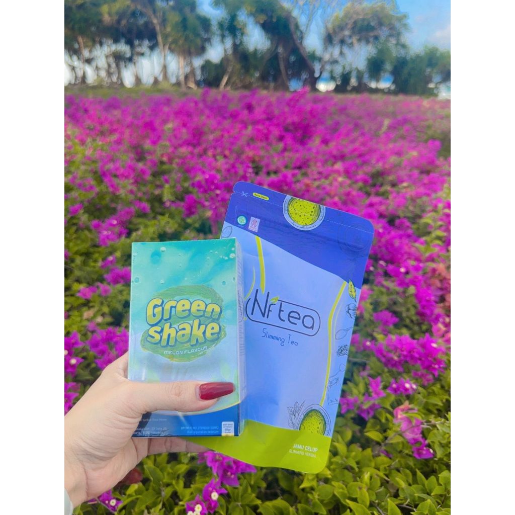 NFTEA Slimming Tea BPOM Aman Greenshake Minuman Pelangsing Herbal Terbukti Ampuh Menurunkan Berat Ba